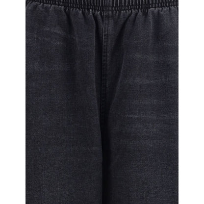 Alexander Wang Black Track Pants with Elastic Waistband