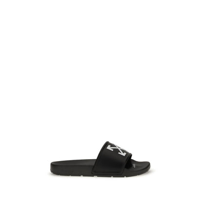 Off-White Arrow Sliders - Urban Style Meets Comfort