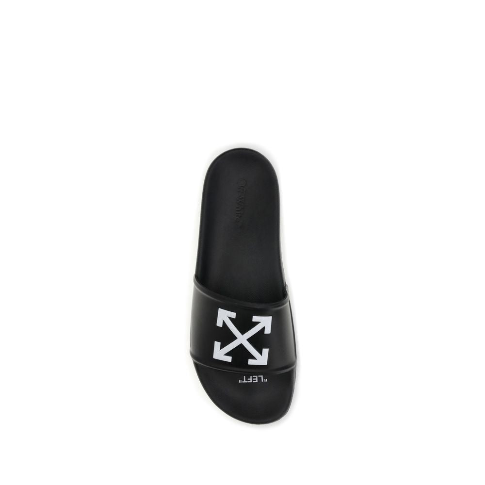 Off-White Arrow Sliders - Urban Style Meets Comfort