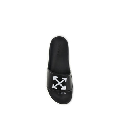 Off-White Arrow Sliders - Urban Style Meets Comfort