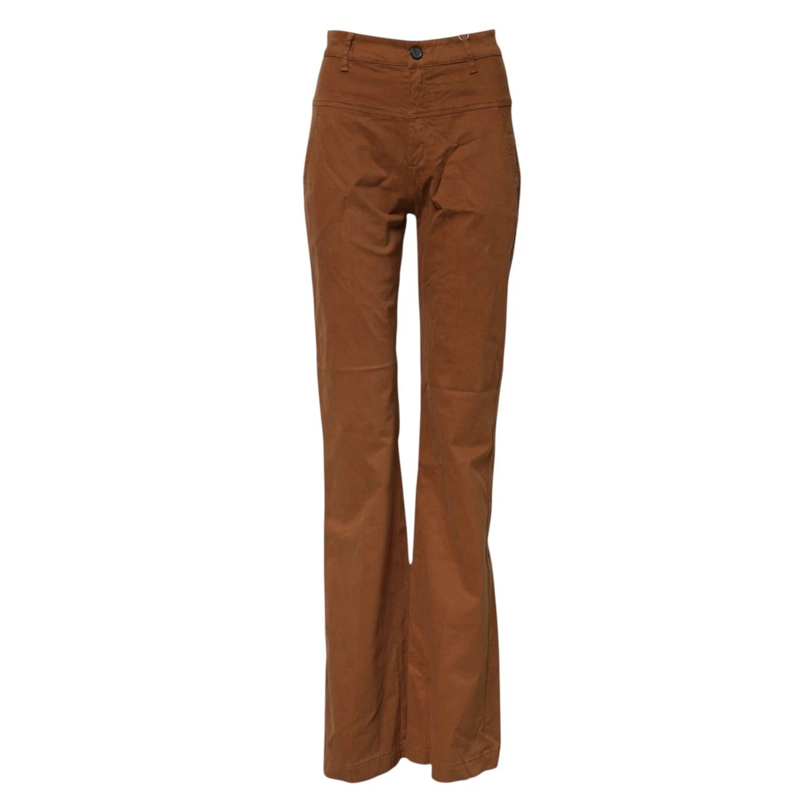 Aniye By Brown High Waisted Flared Cut Pants