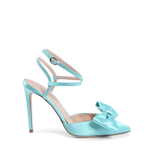 Dee Ocleppo Pink Satin Sandal - Exquisite Italian Stilettos
