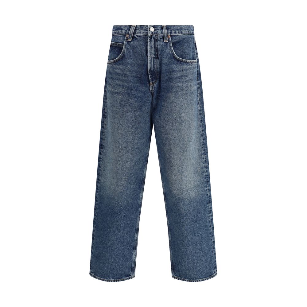 Agolde Fusion Blue Jeans - Loose Skater Fit