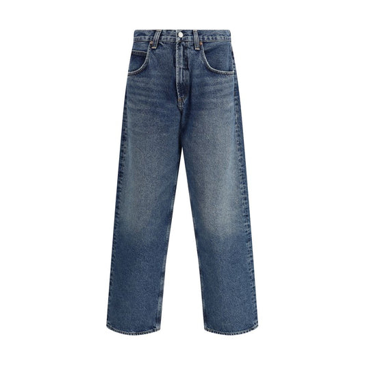 Agolde Fusion Blue Jeans - Loose Skater Fit