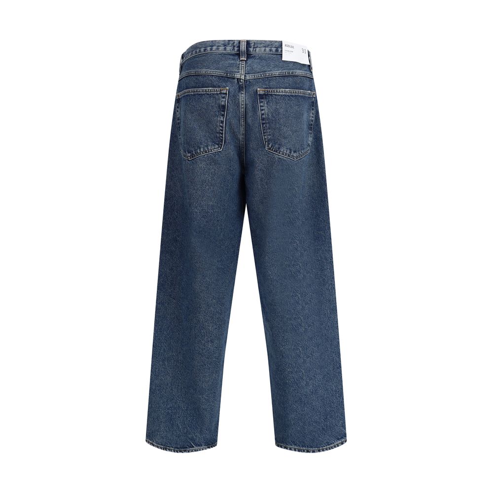 Agolde Fusion Blue Jeans - Loose Skater Fit