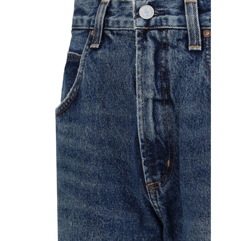 Agolde Fusion Blue Jeans - Loose Skater Fit