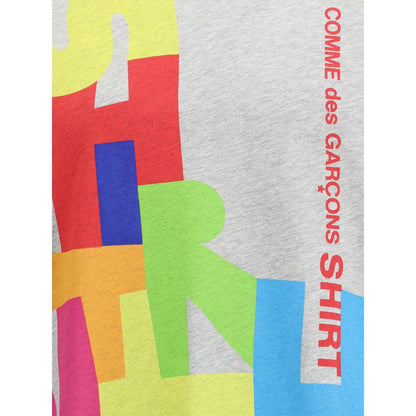 Comme Des Garçons Multicolor Print T-Shirt