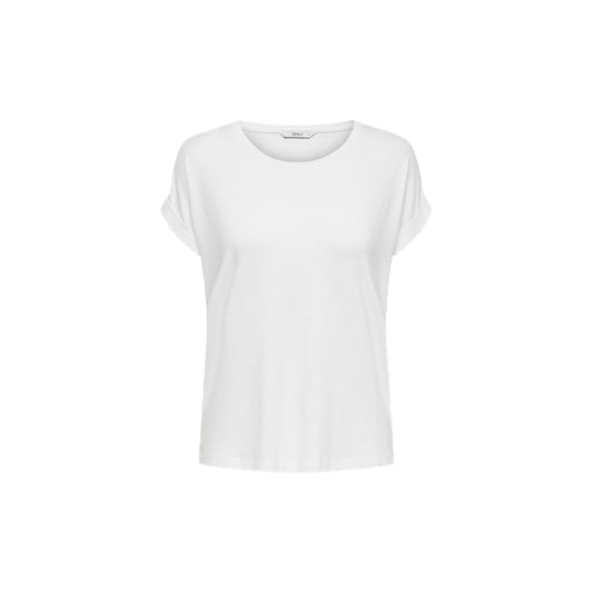 Only ONLMOSTER S/S O-NECK TOP NOOS JRS 15106662 - White Polyester T-Shirt