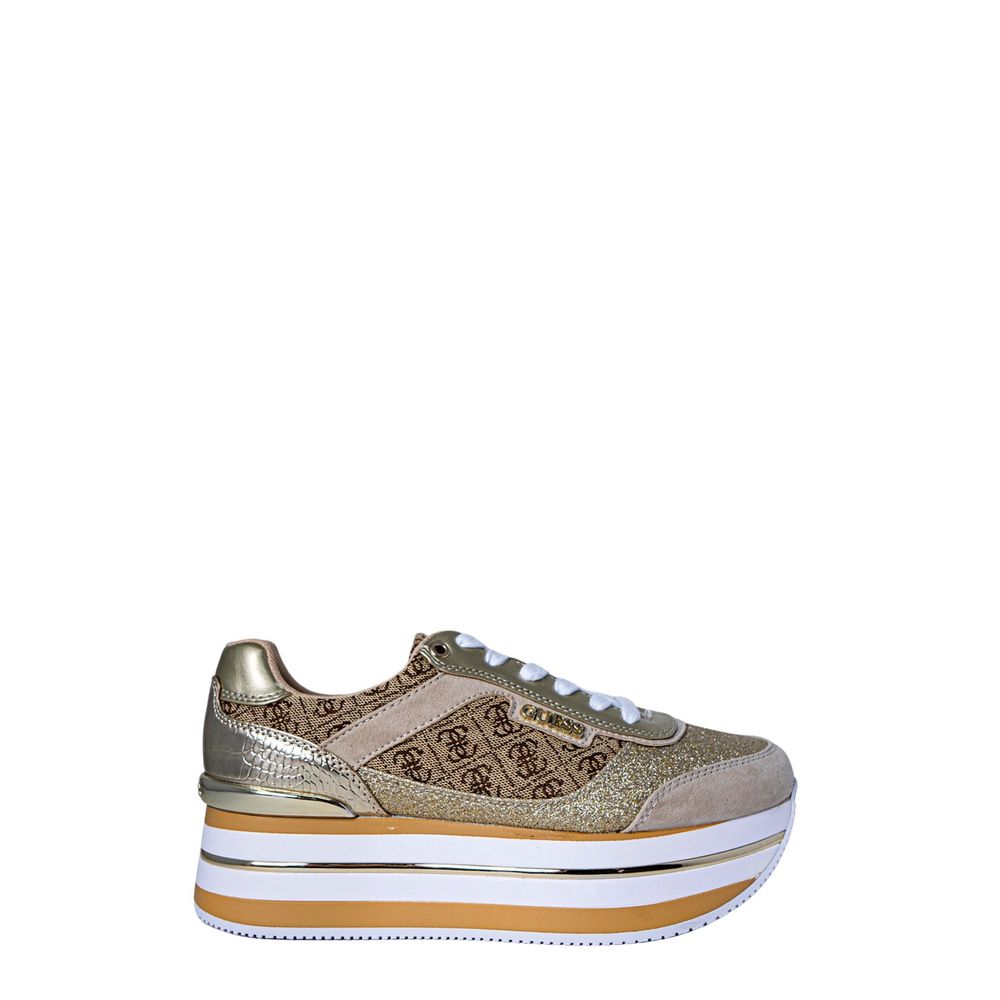 Guess HANSIN FL5HNS FAL12 Women’s Beige Polyester Sneakers