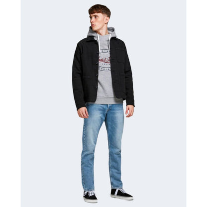 Jack & Jones Blue Cotton Relaxed Fit Jean