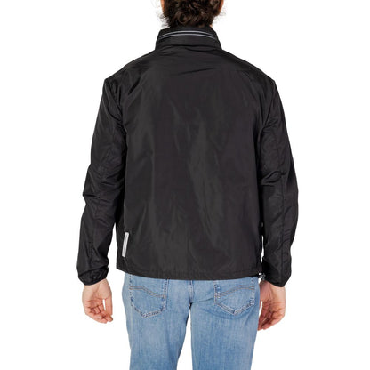 Armani Exchange Men's Black Polyester Jacket