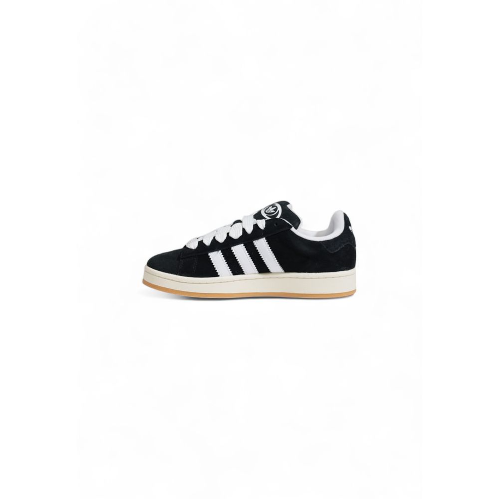 Adidas Black Suede Leather Sneaker - CAMPUS HQ8708