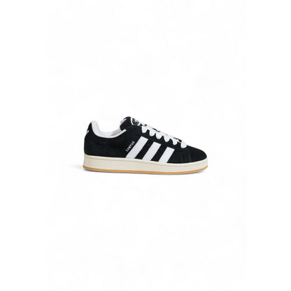 Adidas Black Suede Leather Sneaker - CAMPUS HQ8708