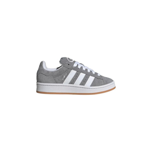 Adidas Grey Leather Sneakers for Women