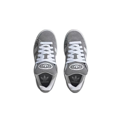 Adidas Grey Leather Sneakers for Women