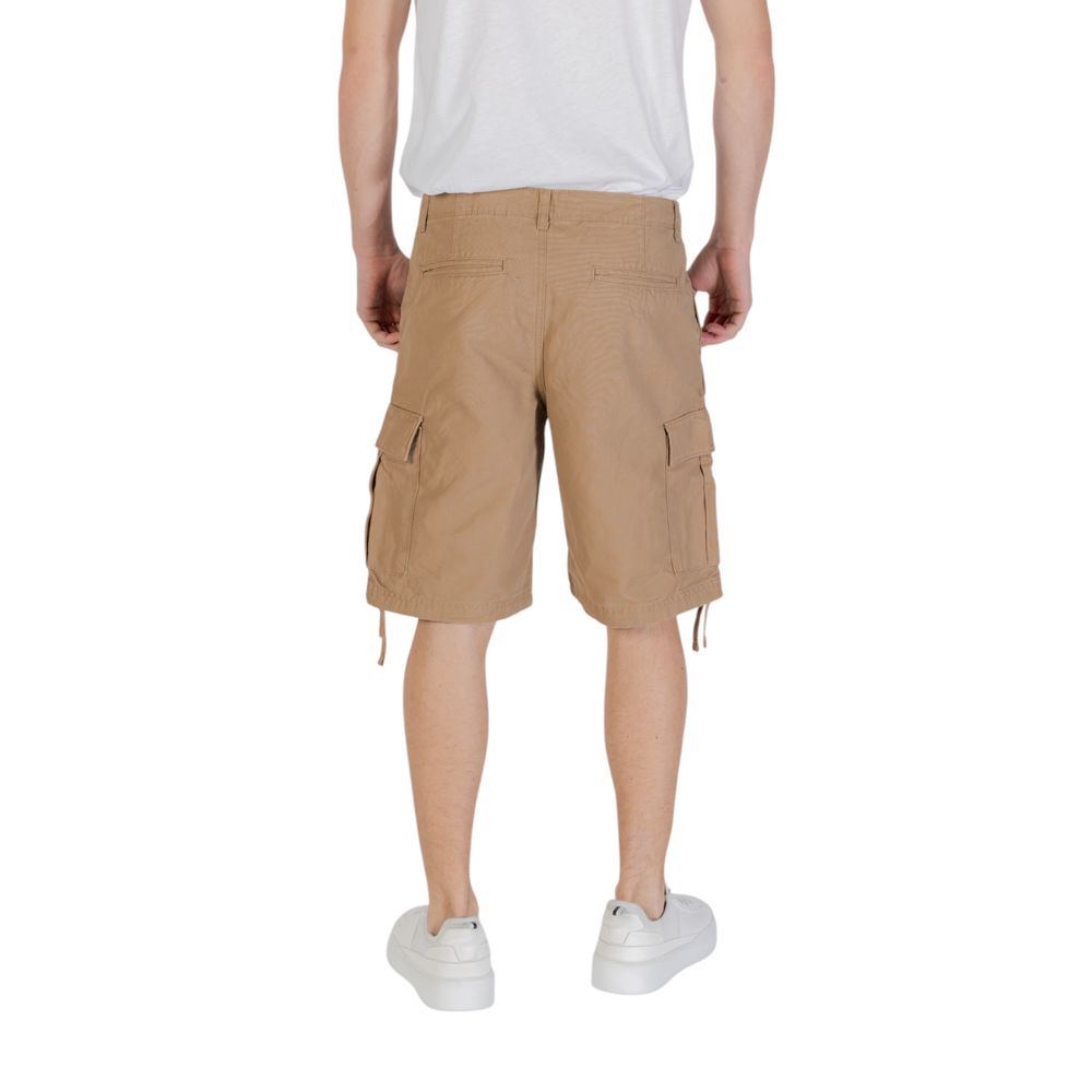 Jack & Jones Jpstcole Barkley Jjcargo Sn 12248685 Men’s Beige Cotton Bermuda Shorts