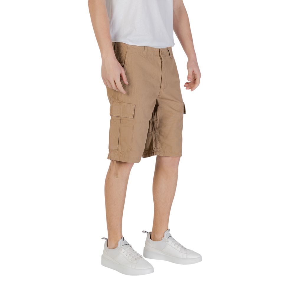 Jack & Jones Jpstcole Barkley Jjcargo Sn 12248685 Men’s Beige Cotton Bermuda Shorts
