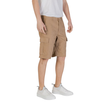 Jack & Jones Jpstcole Barkley Jjcargo Sn 12248685 Men’s Beige Cotton Bermuda Shorts