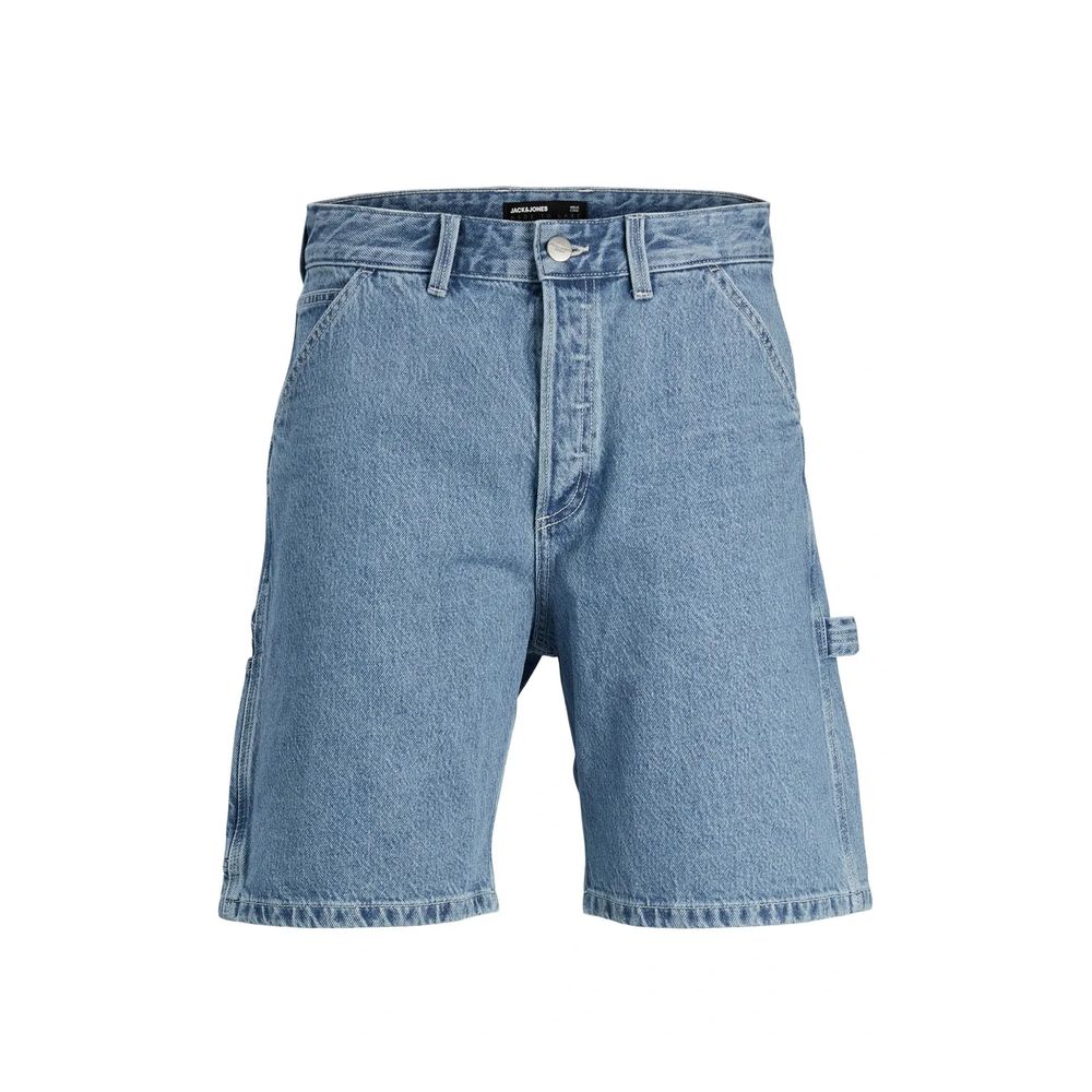 Jack & Jones Light Blue Cotton Bermuda Shorts