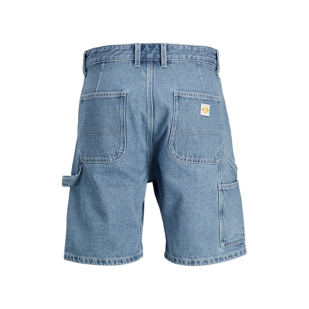 Jack & Jones Light Blue Cotton Bermuda Shorts