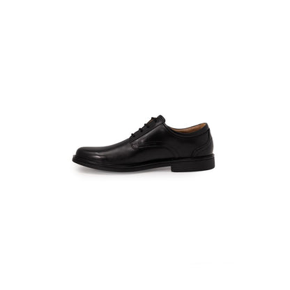 Clarks Un Aldric Lace Black Leather Oxfords and Derby Shoes