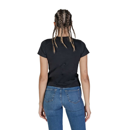 Guess Active Black Cotton T-Shirt - COLETTE SS TEE