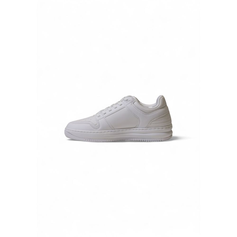 EA7 Emporio Armani White Polyester Sneakers