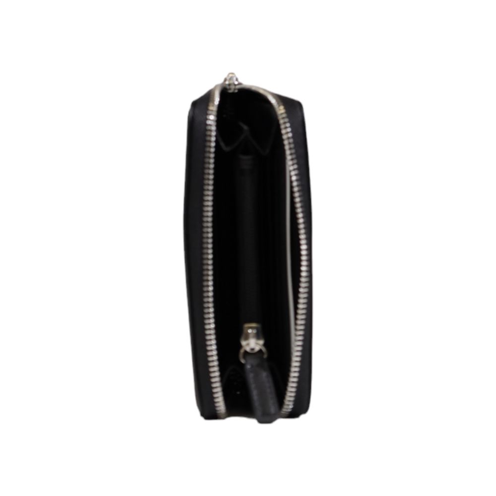 Replay Black Polyester Wallet - Stylish and Functional