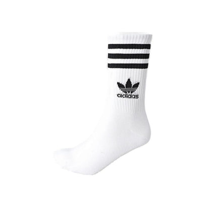 Adidas White Cotton Socks for Men