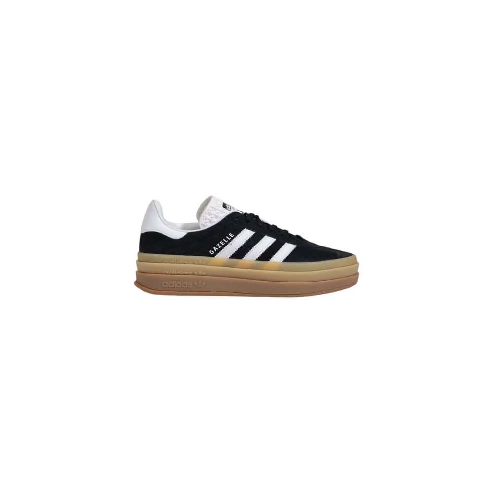 Adidas Black Suede Leather Sneaker - Gazelle Bold W IE0876