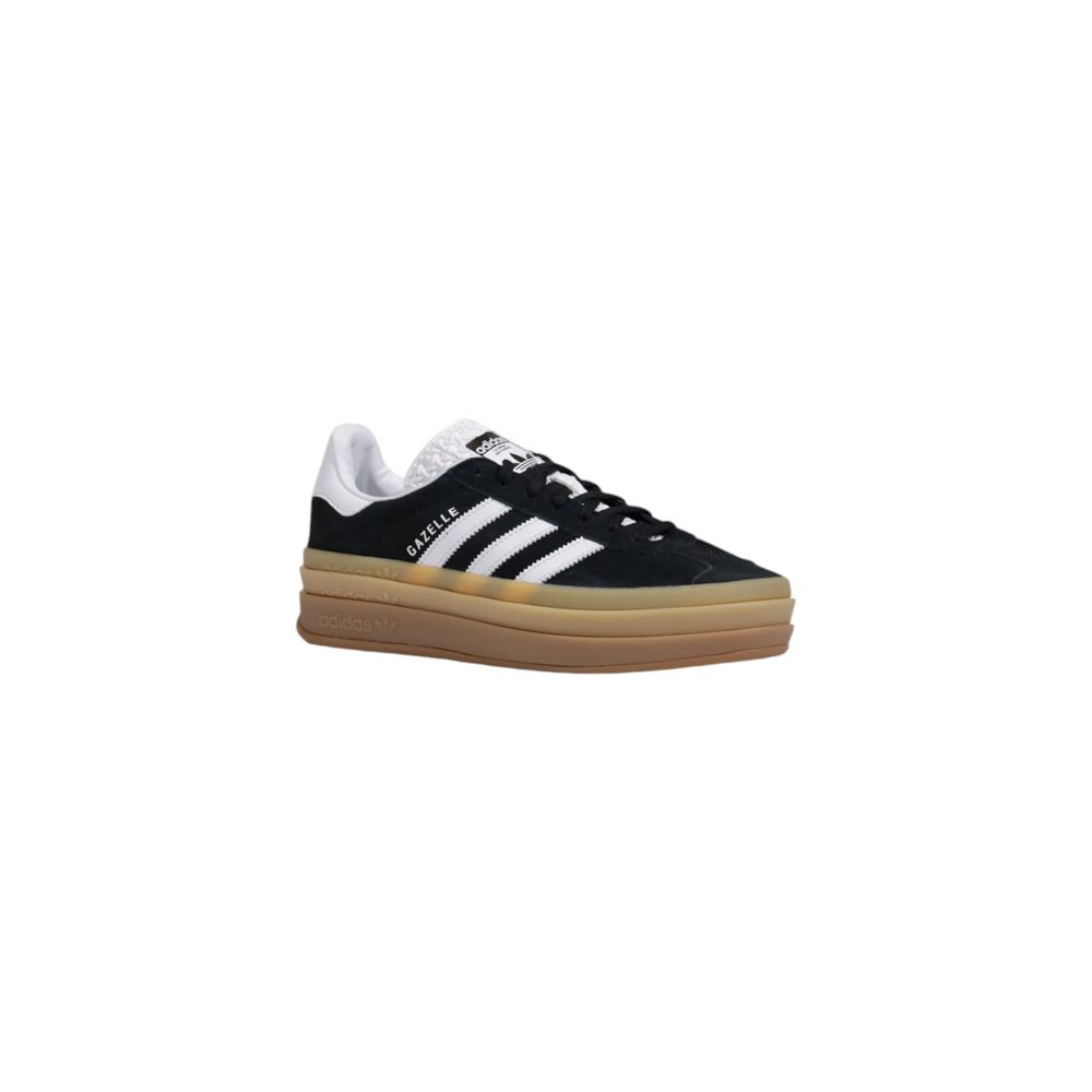 Adidas Black Suede Leather Sneaker - Gazelle Bold W IE0876