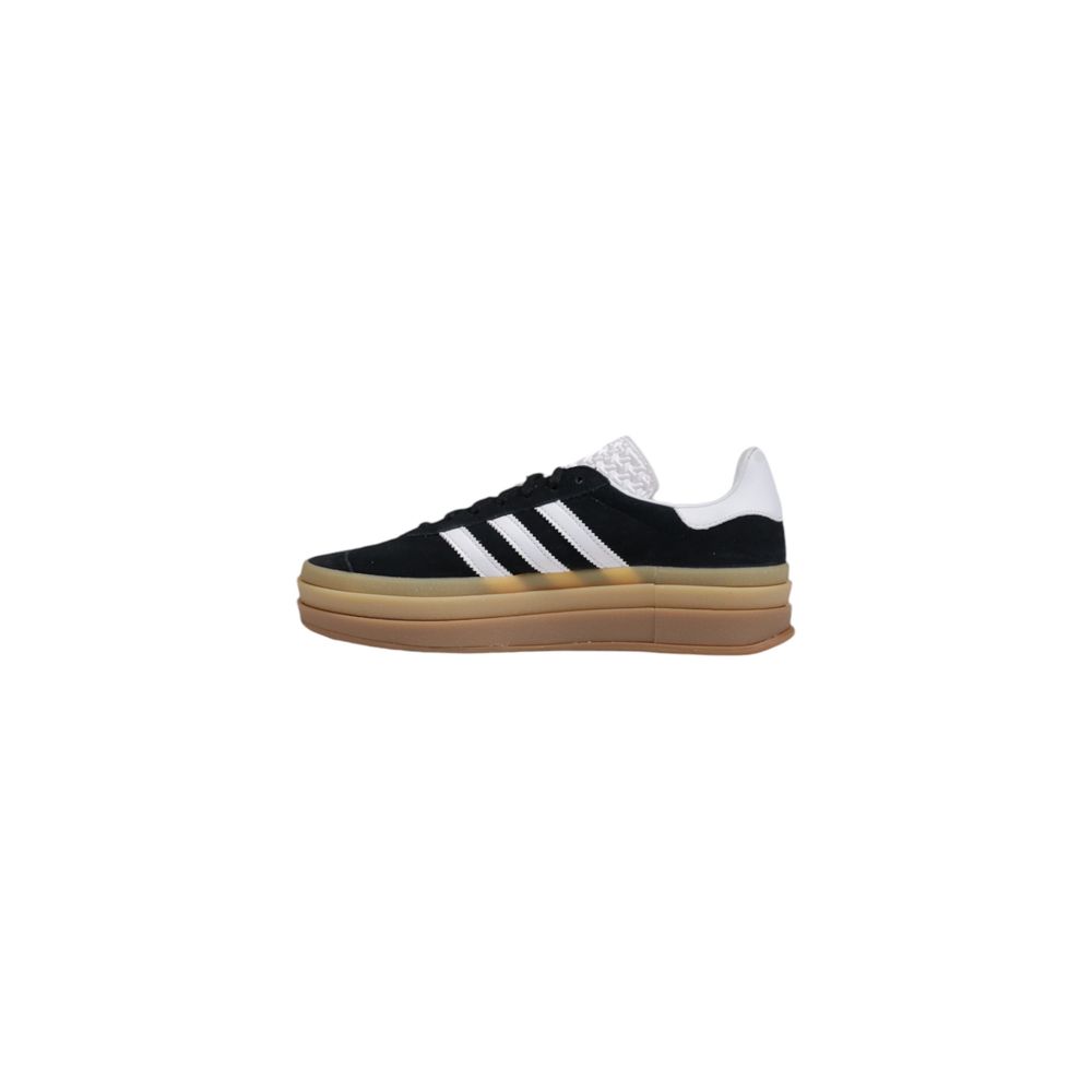 Adidas Black Suede Leather Sneaker - Gazelle Bold W IE0876