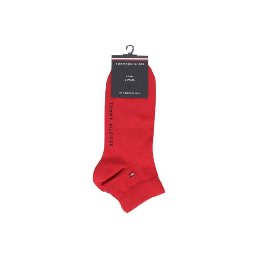 Tommy Hilfiger Red Cotton Sock for Men