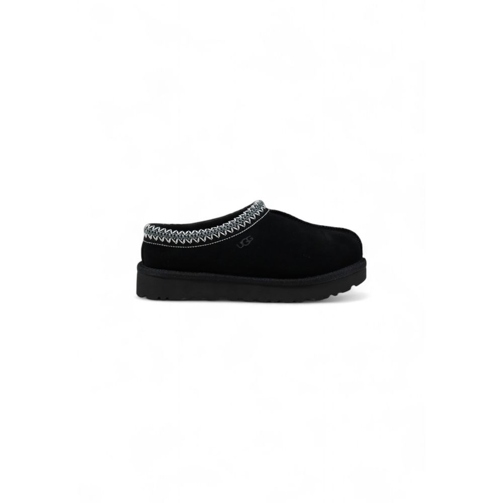 UGG Black Suede Leather Slipper - W TASMAN 5955