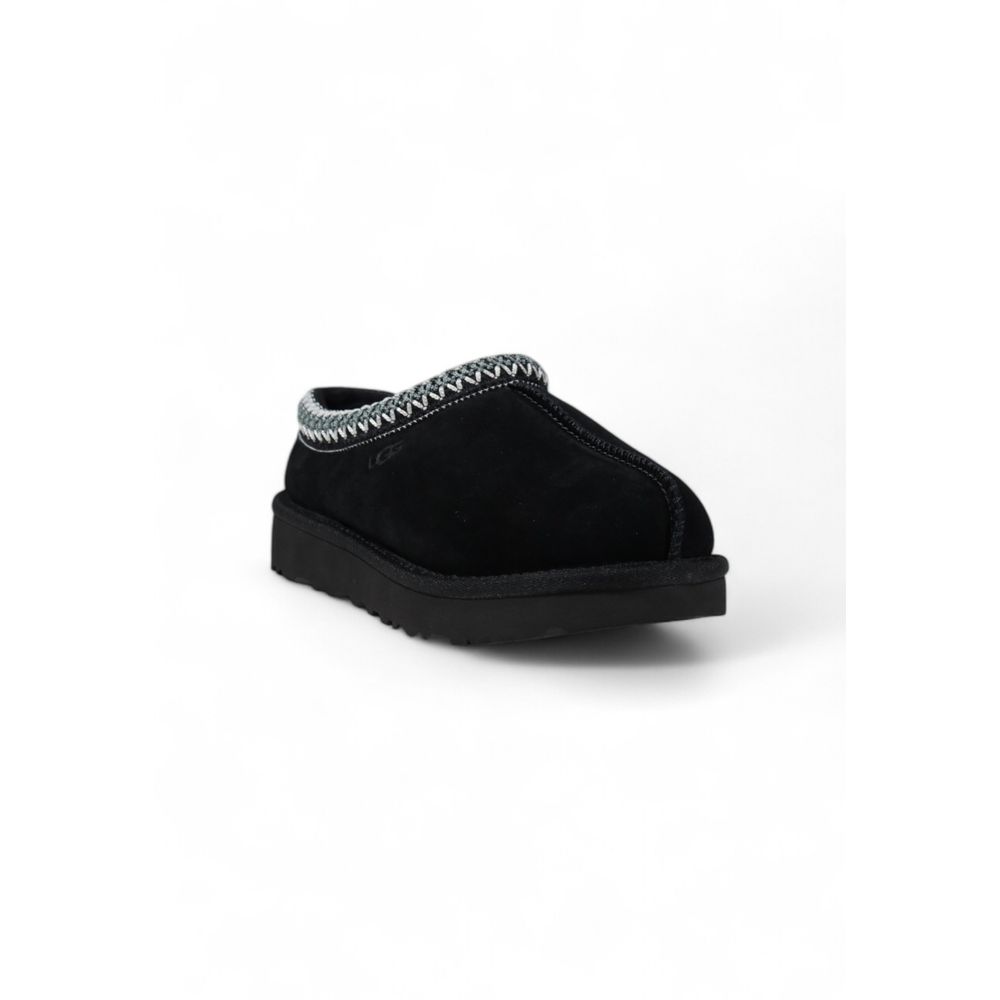 UGG Black Suede Leather Slipper - W TASMAN 5955