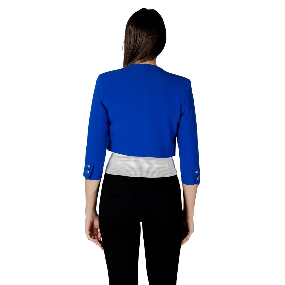 Morgan De Toi Blue Polyester Sweater - Effortlessly Chic