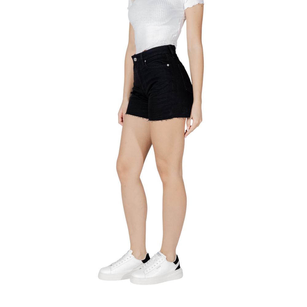 Calvin Klein Jeans MOM J20J225154 Black Cotton Shorts
