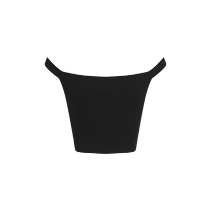 Calvin Klein Jeans Black Bardot Top