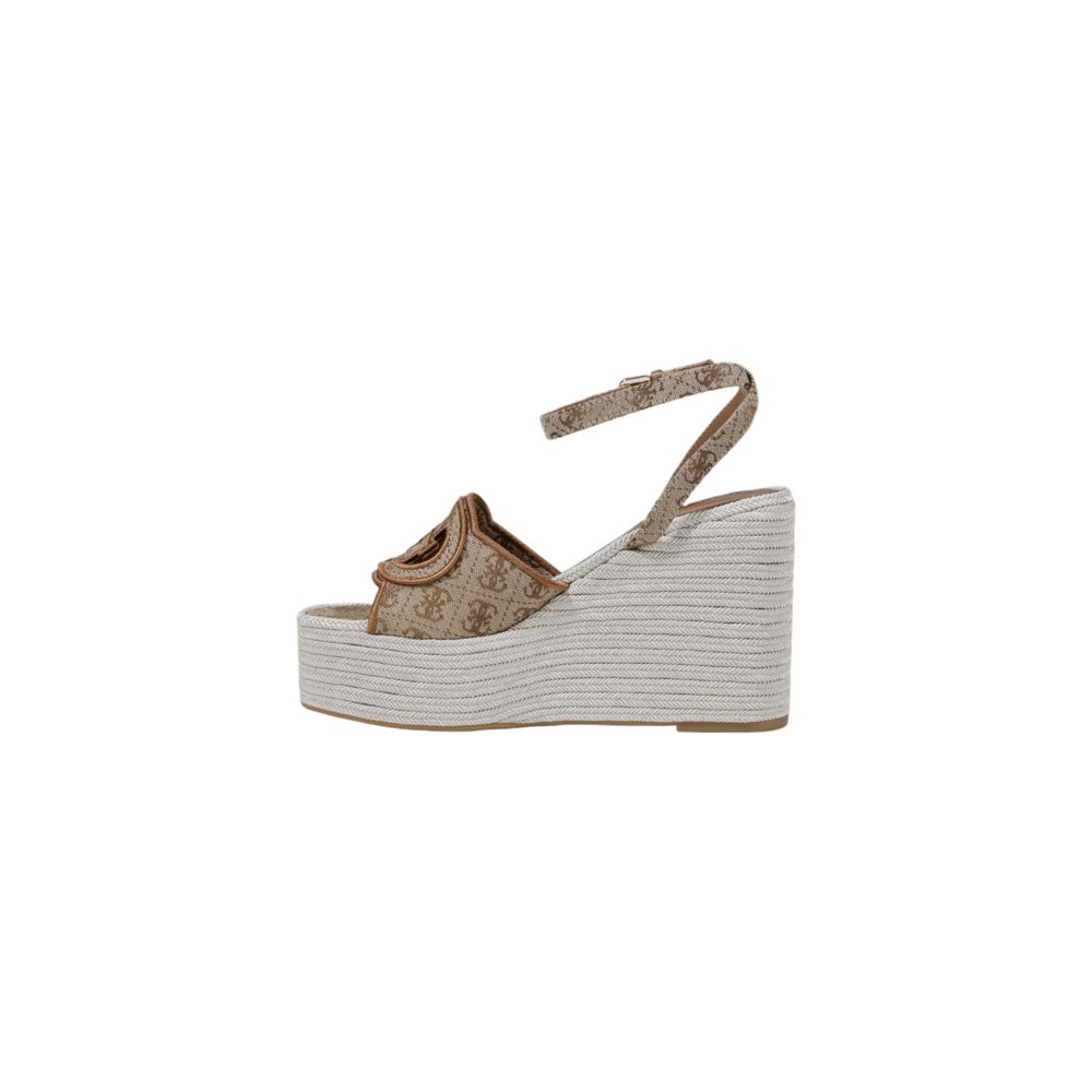 Guess Beige Polyester High Heel - TANVEEY FLJTEE FAL04