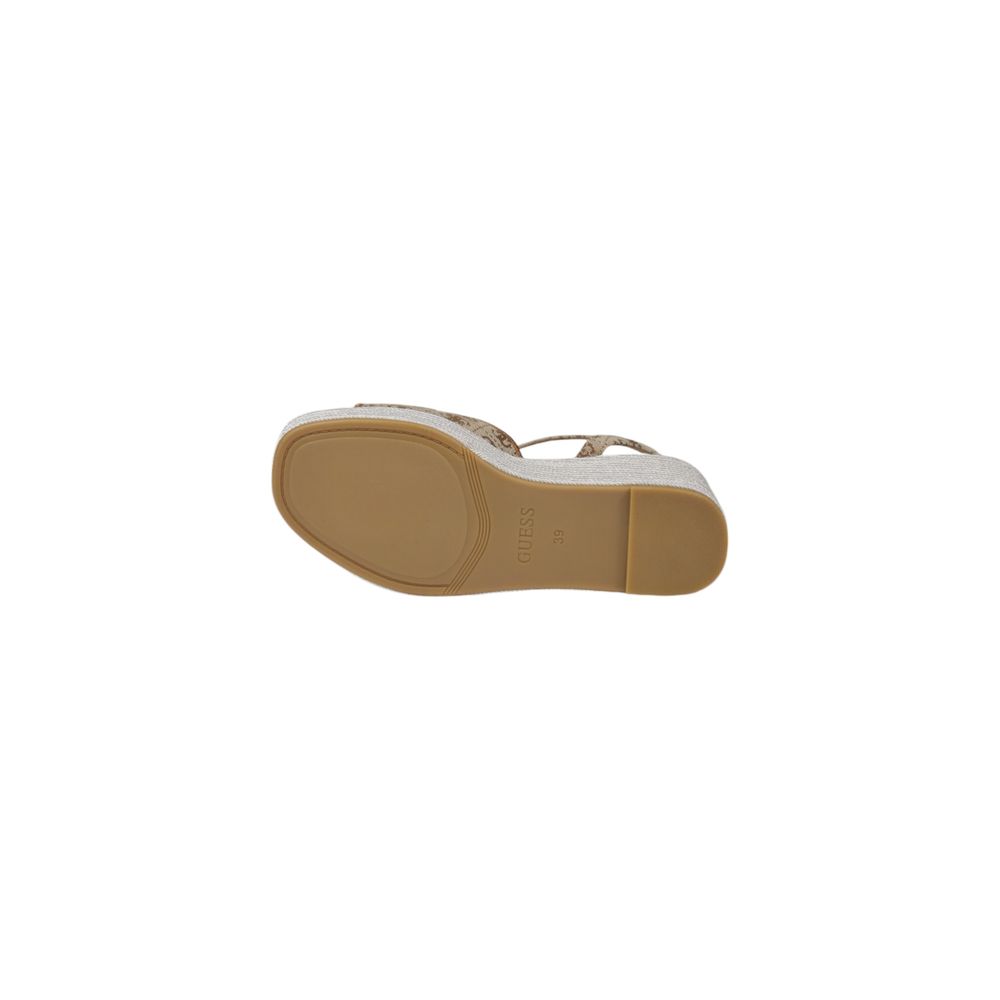 Guess Beige Polyester High Heel - TANVEEY FLJTEE FAL04