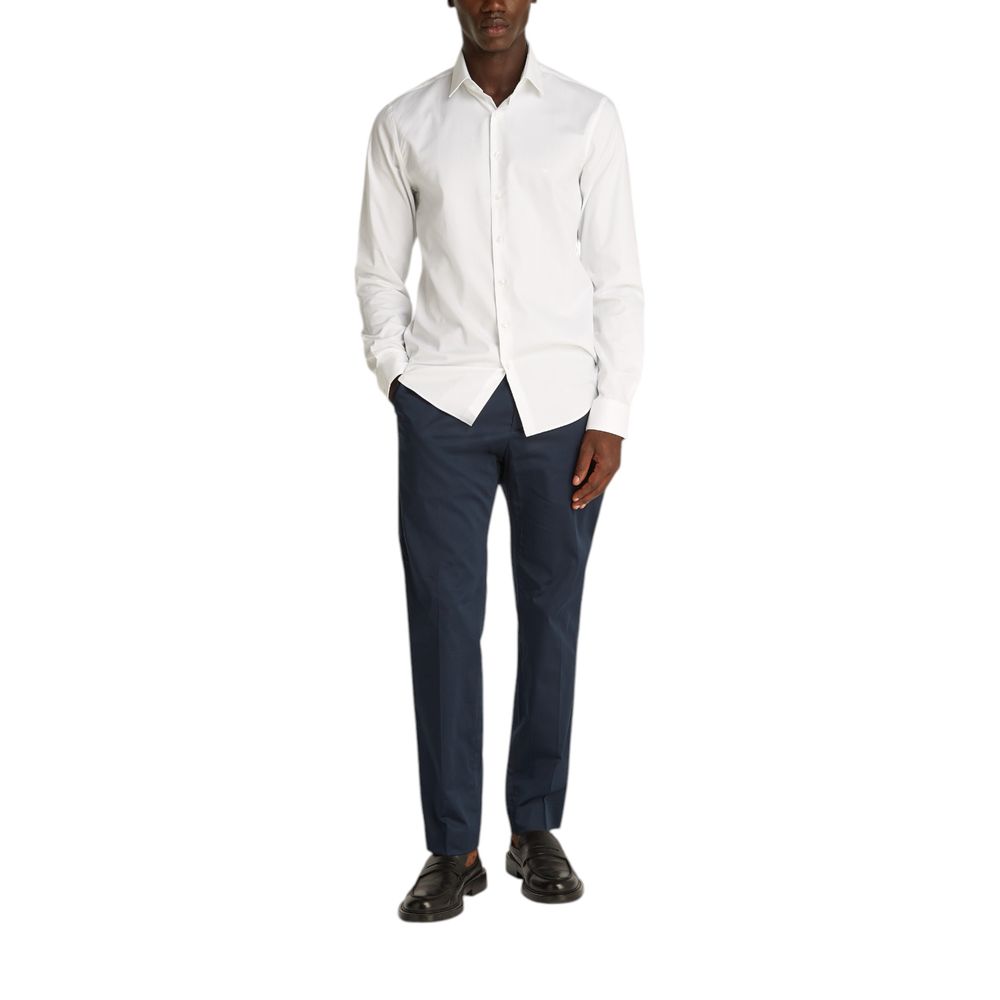Calvin Klein Tonal Structure Long-Sleeve Shirt for Men