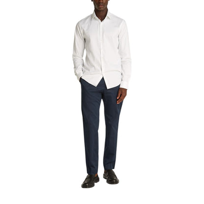 Calvin Klein Tonal Structure Long-Sleeve Shirt for Men