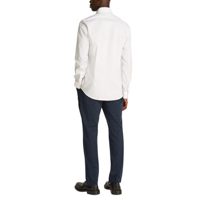 Calvin Klein Tonal Structure Long-Sleeve Shirt for Men