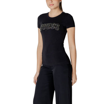 Guess Women's Short Sleeved Cotton T-Shirt