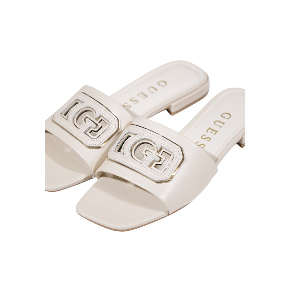 Guess Cream Leather Sandal - Tarisha FLJTAR LEA19