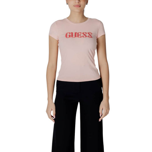 Guess Multicolor Cotton T-Shirt for Women