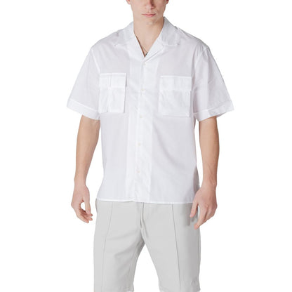Antony Morato GRANADA White Lyocell Shortsleeve Shirt
