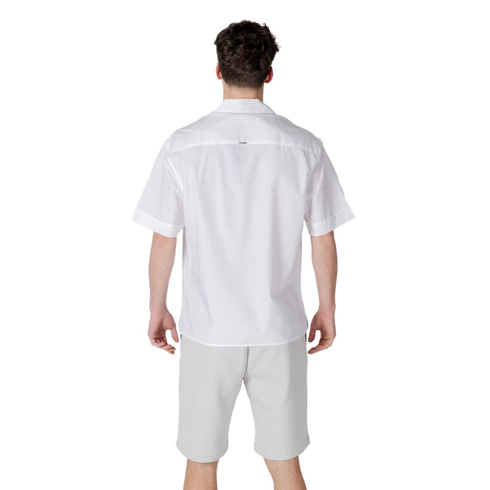 Antony Morato GRANADA White Lyocell Shortsleeve Shirt