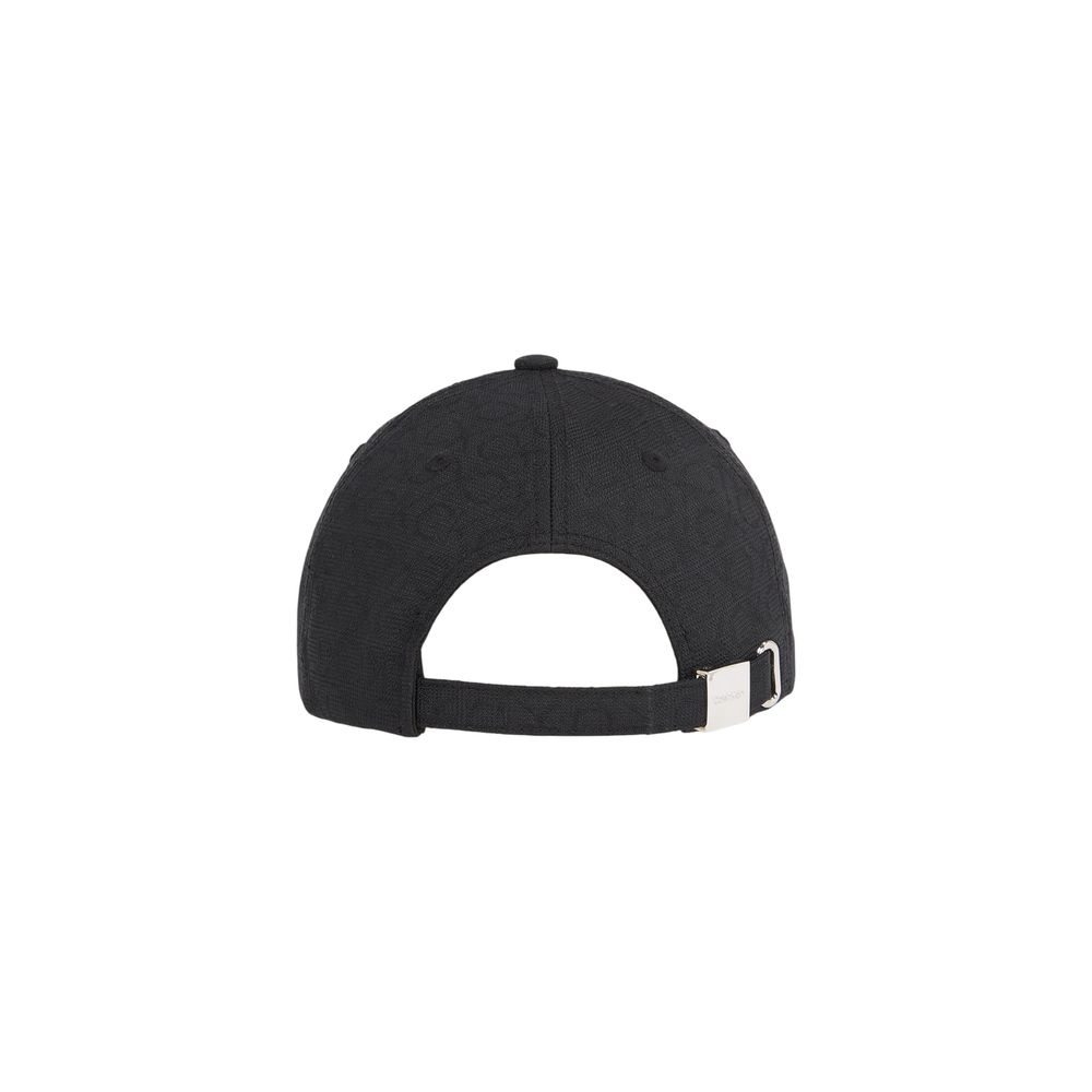 Calvin Klein Black Recycled Polyester Cap