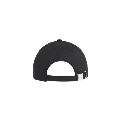 Calvin Klein Black Recycled Polyester Cap
